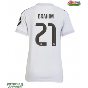 Real Madrid Brahim Diaz #21 Hemmatröja Kvinnor 2025-26 Kortärmad